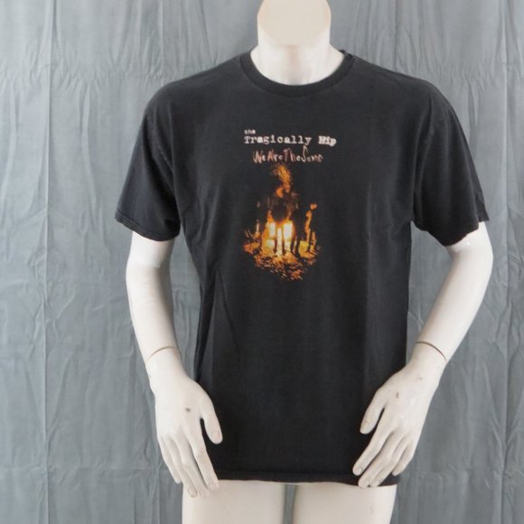 Tragically Hip Shirt - 2009 We Are The Same Tour - Men's Large - Picture 1 of 8
